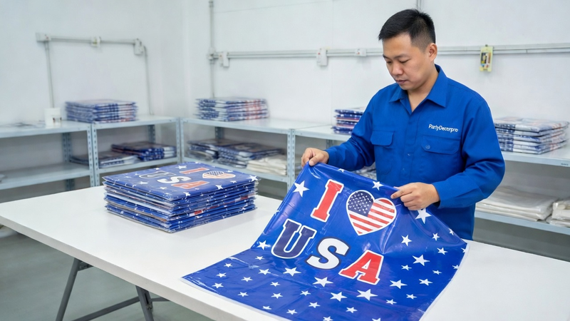 fourth of july tablecloths Manufacturing Process 