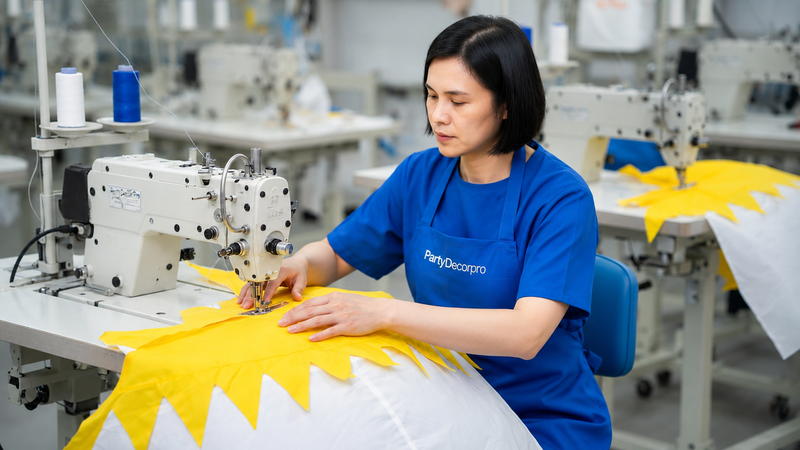 funny costume group Manufacturing Process 