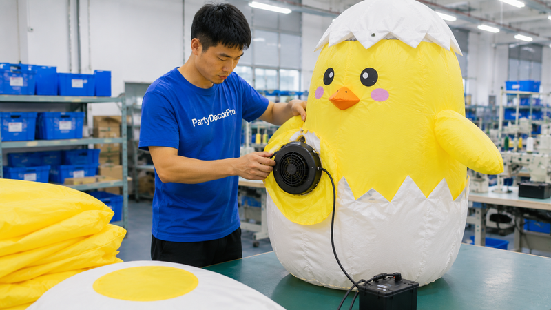 funny costume group Manufacturing Process 
