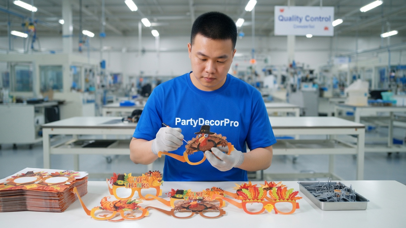 funny glasses for party Manufacturing Process 