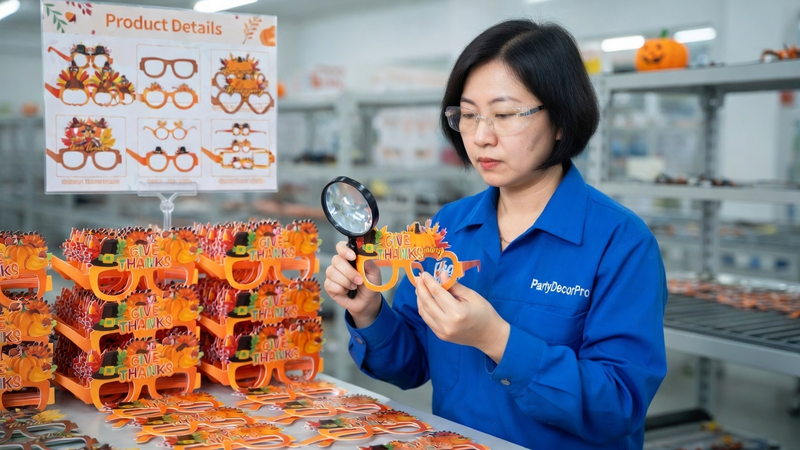 funny glasses for party Manufacturing Process 