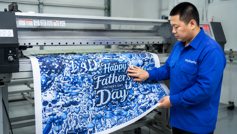 garage door banner Manufacturing Process 