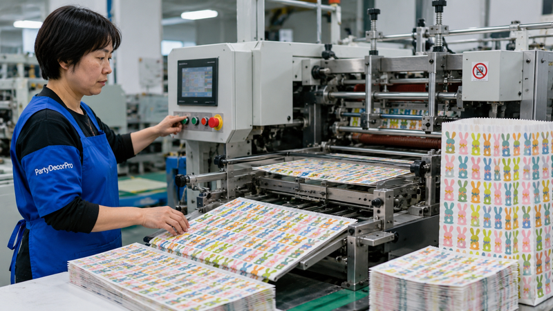 gift wrapping bags Manufacturing Process