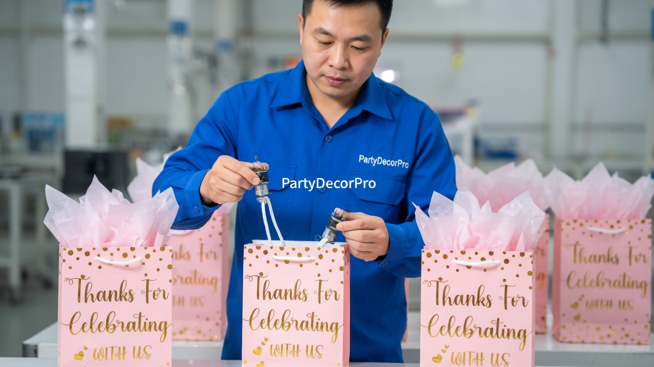 gift bags supplier Manufacturing Process 
