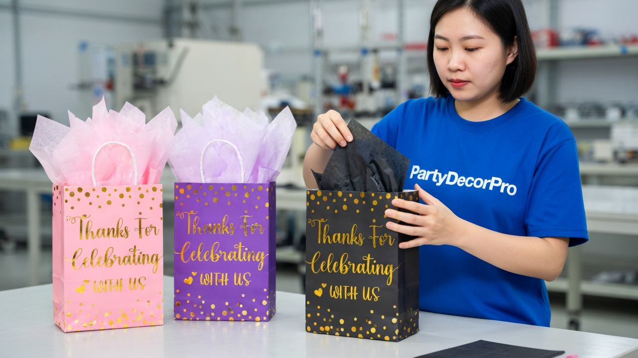 gift bags supplier Manufacturing Process 