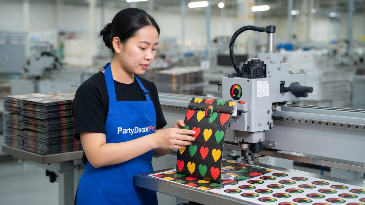 gift card bag Manufacturing Process