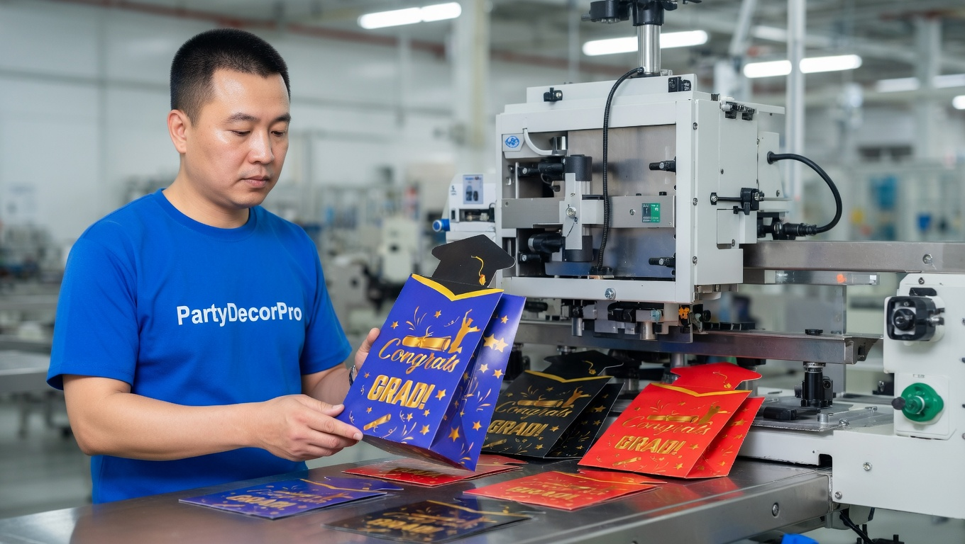 gift card bags Manufacturing Process