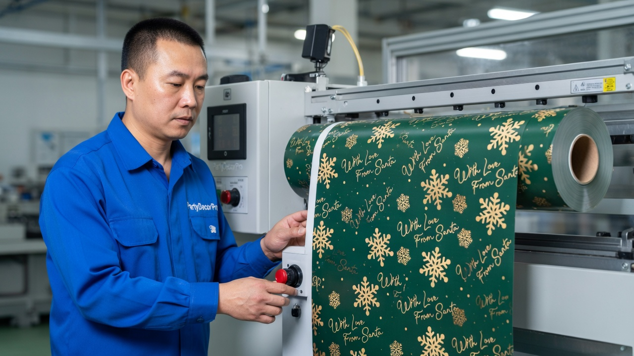 gift gift wrap Manufacturing Process
