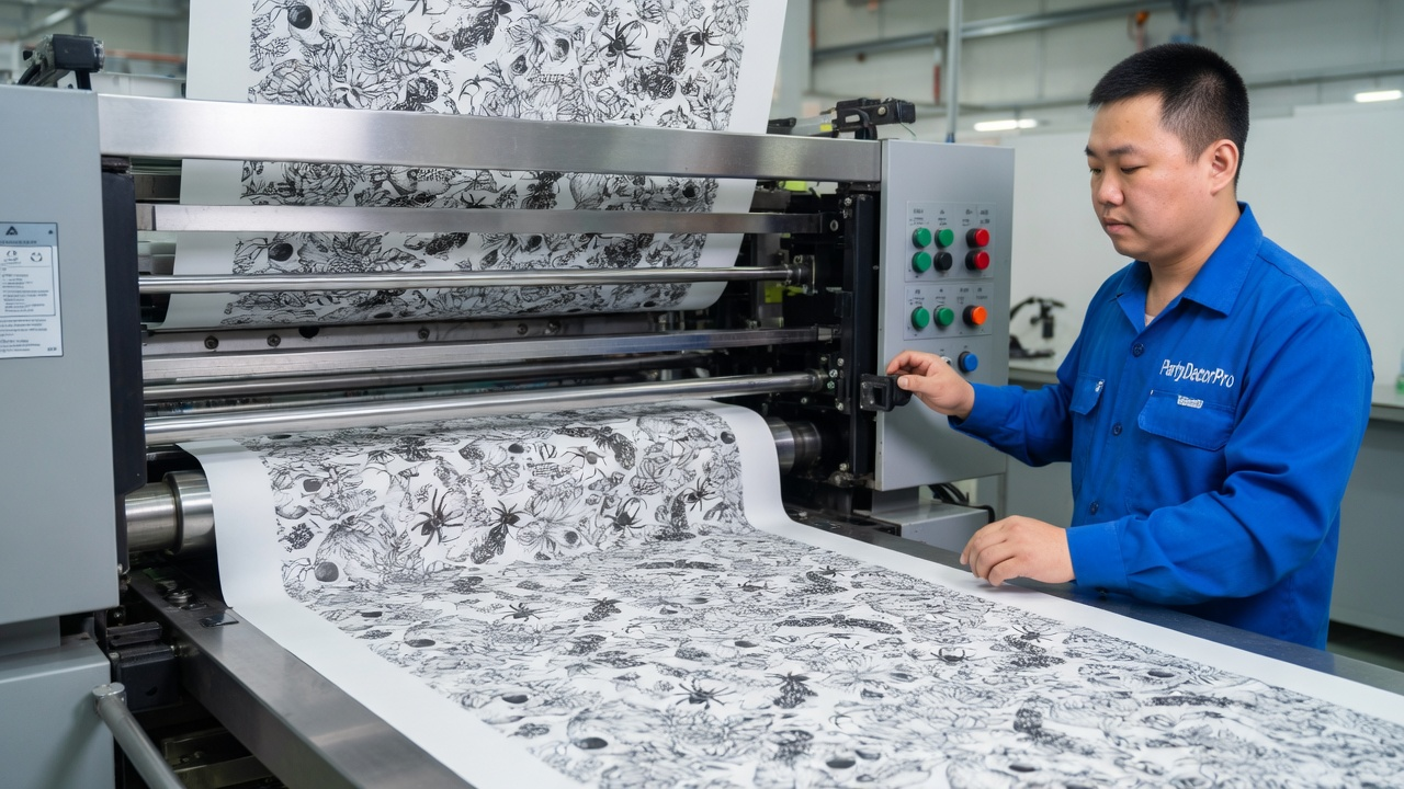 gift packaging tissue paper Manufacturing Process