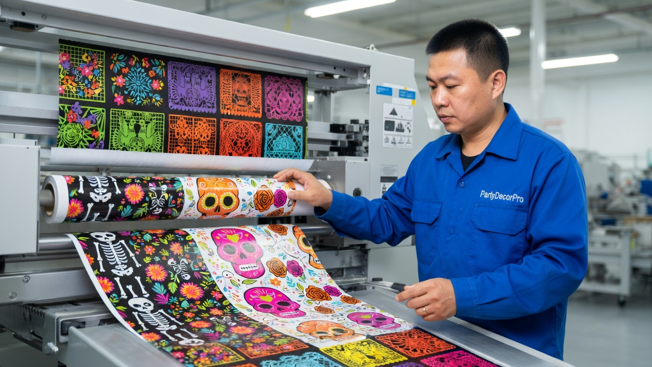 gift wrap Manufacturing Process
