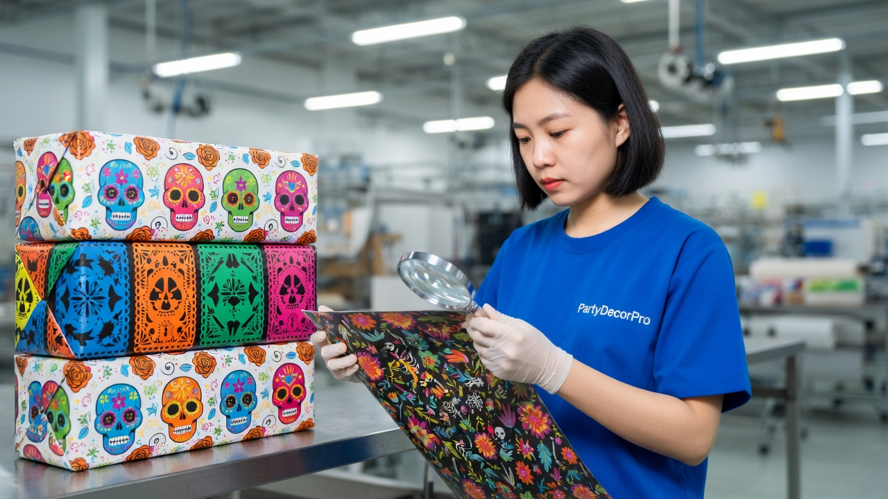gift wrap Manufacturing Process