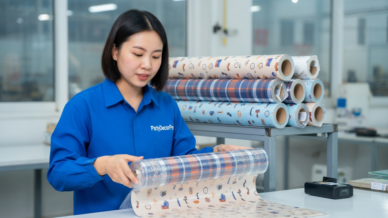gift wrap paper Manufacturing Process 