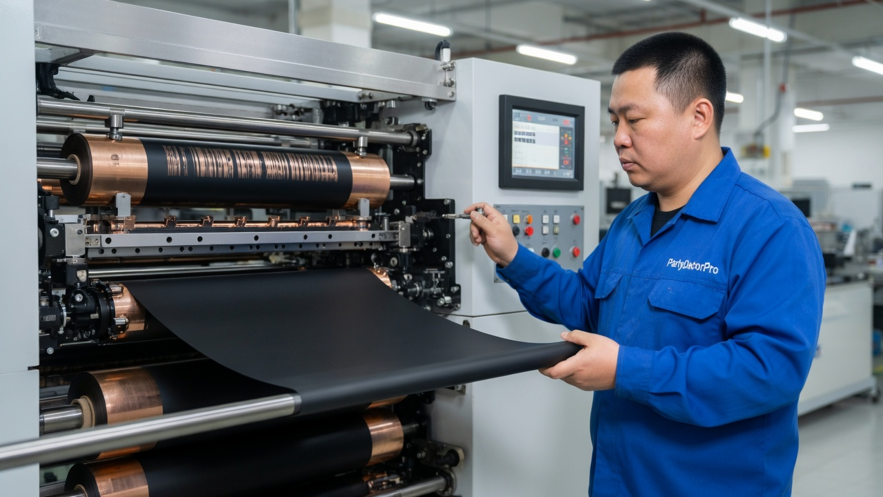 gift wrap roll Manufacturing Process