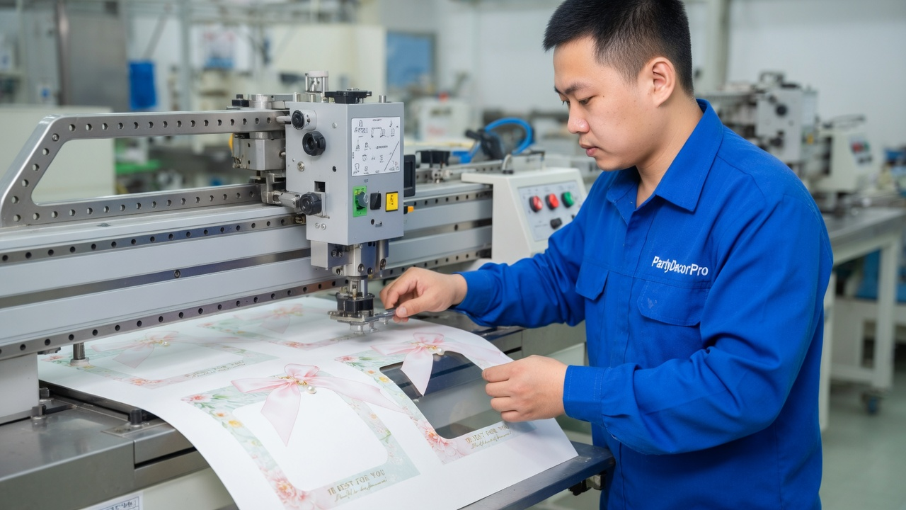 gift wrap supplies Manufacturing Process