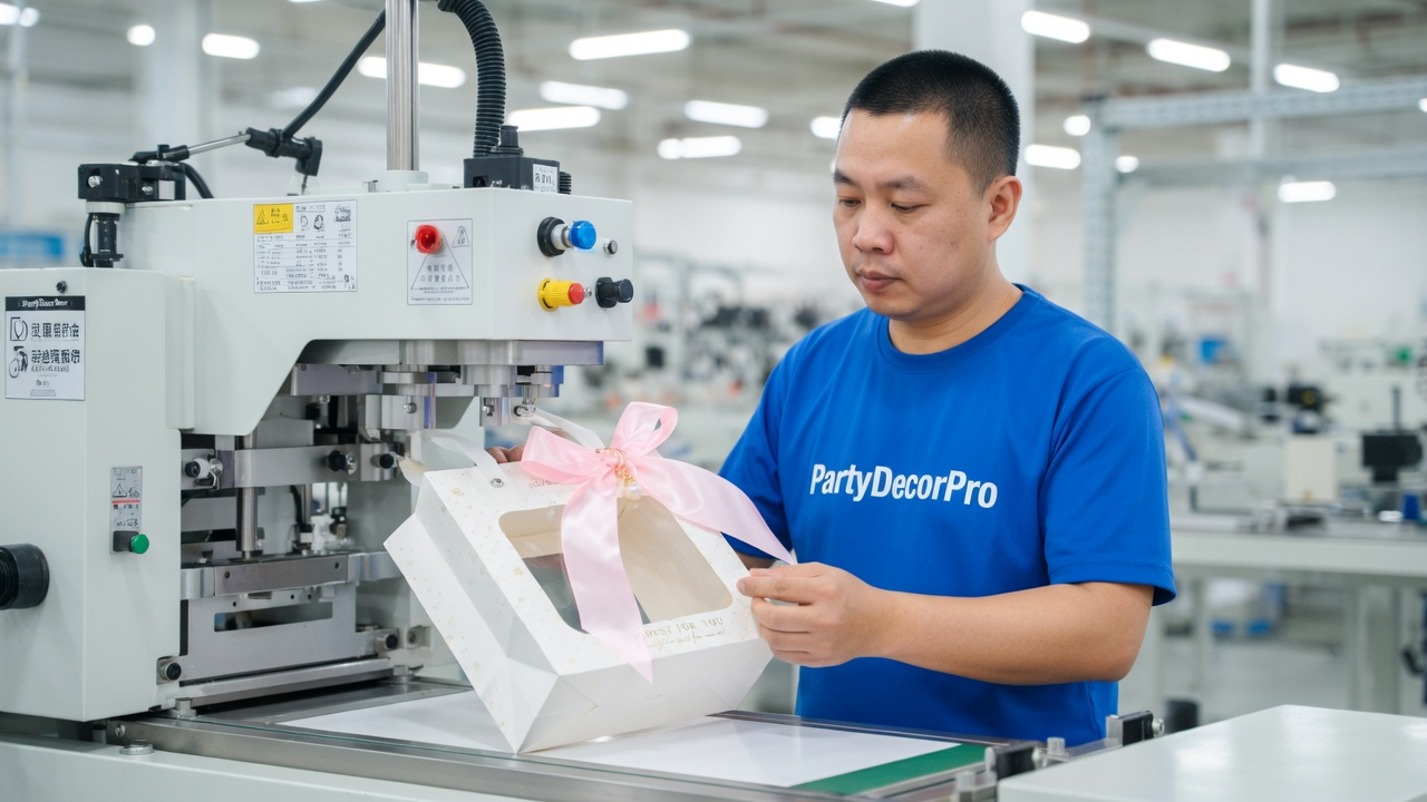 gift wrap supplies Manufacturing Process