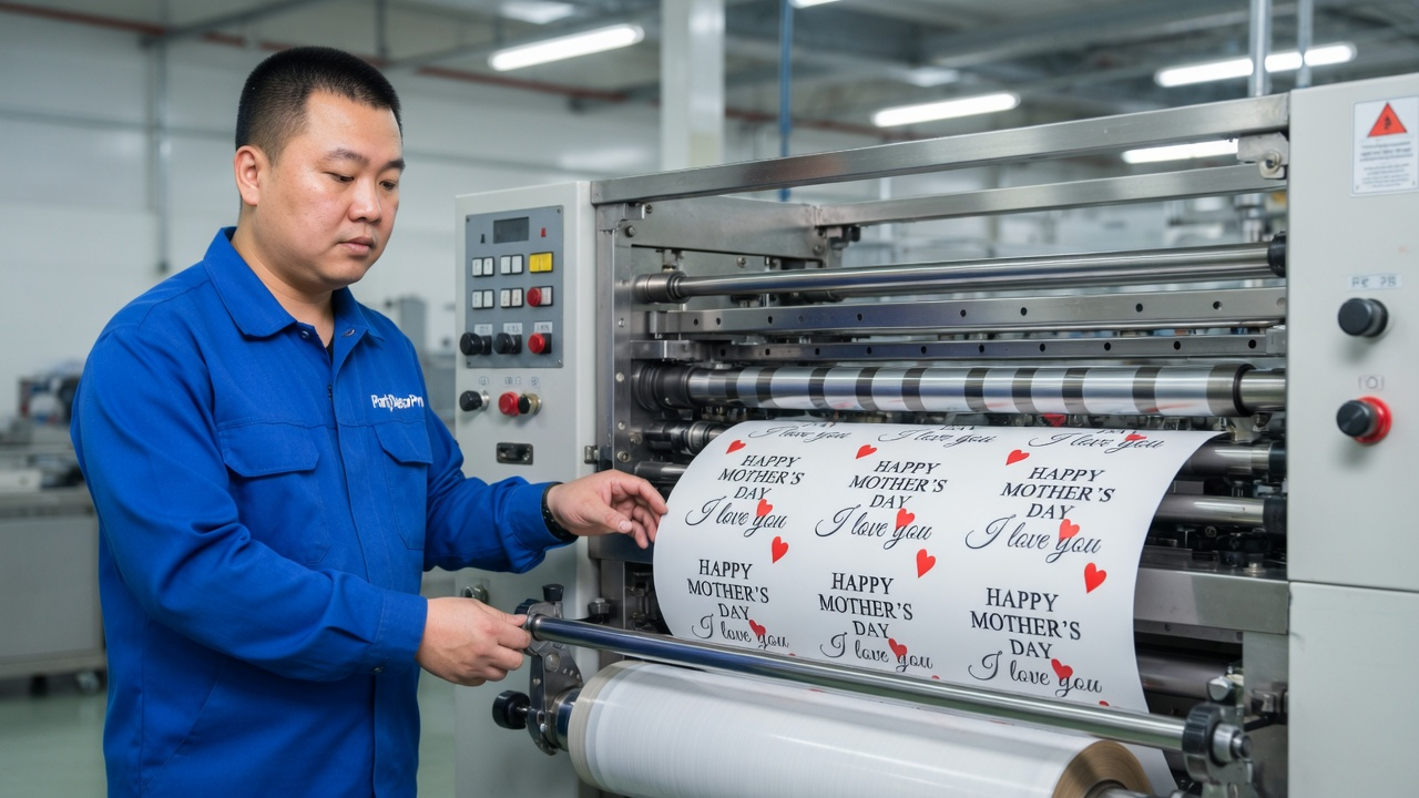 gift wrapper Manufacturing Process 