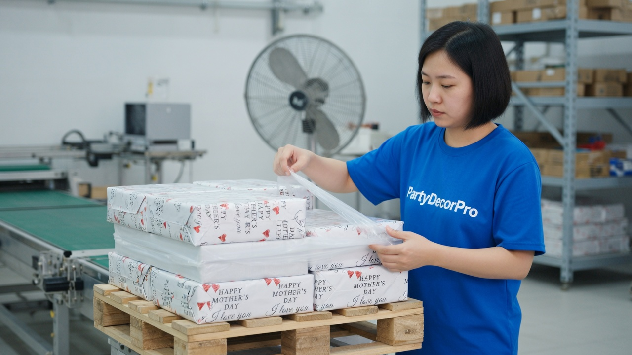 gift wrapper Manufacturing Process 