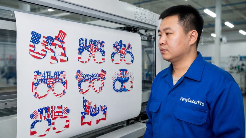 glasses for a party Manufacturing Process 