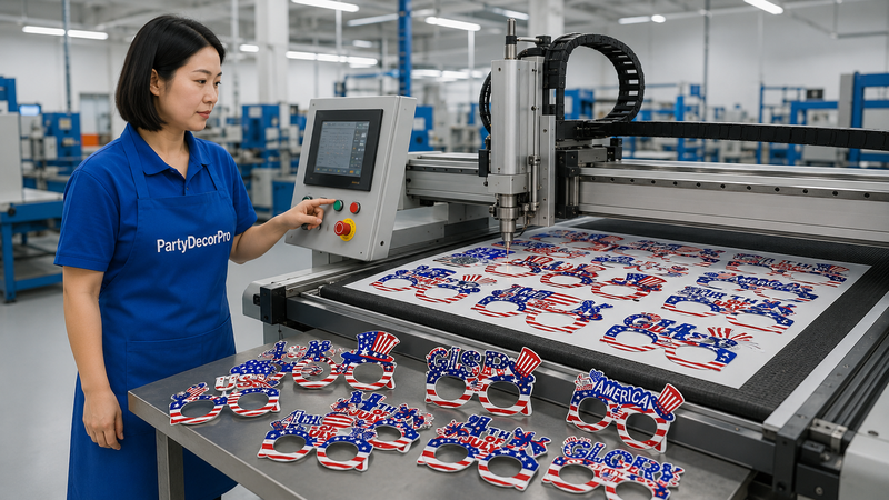 glasses for a party Manufacturing Process 