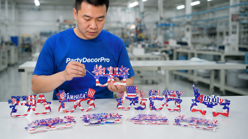 glasses for a party Manufacturing Process 