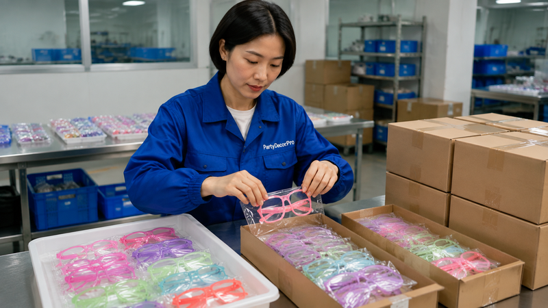 glasses for fun Manufacturing Process 