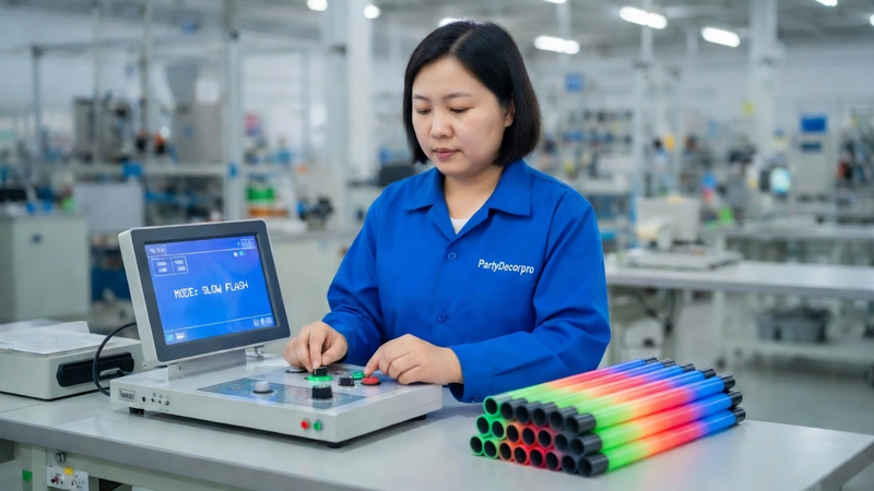 glow sticks Manufacturing Process 