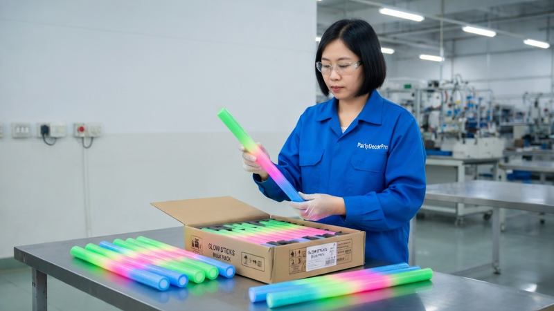 glow sticks Manufacturing Process 
