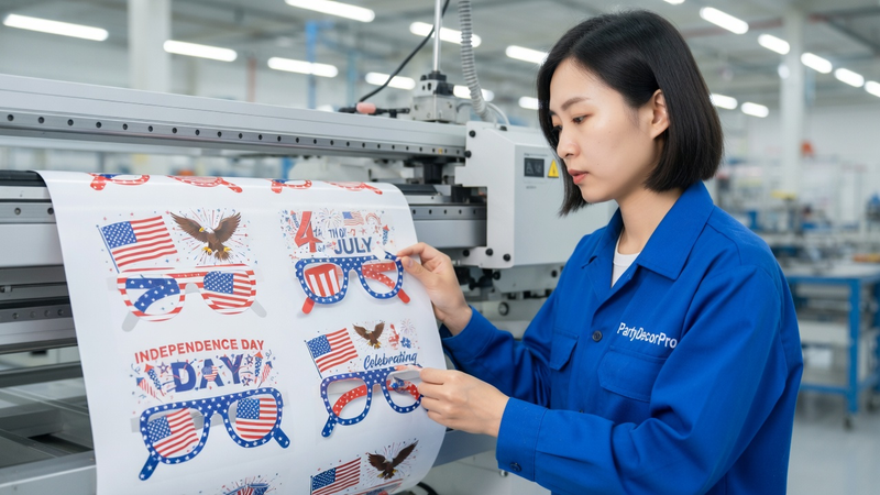 goofy sunglasses Manufacturing Process 