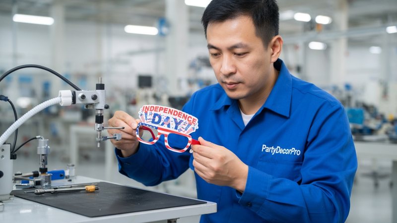goofy sunglasses Manufacturing Process 