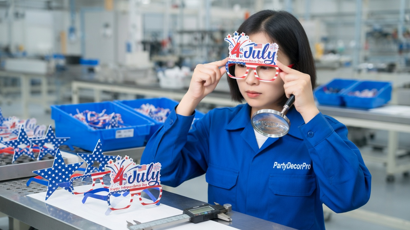 goofy sunglasses Manufacturing Process 