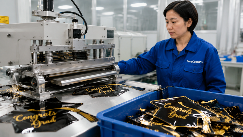 graduation balloon bouquets Manufacturing Process 