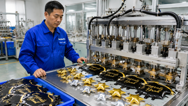 graduation balloon bouquets Manufacturing Process 