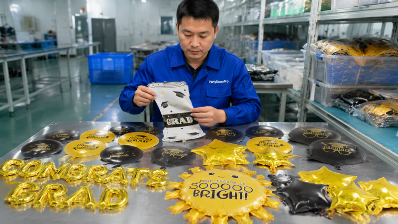 graduation balloons Manufacturing Process 