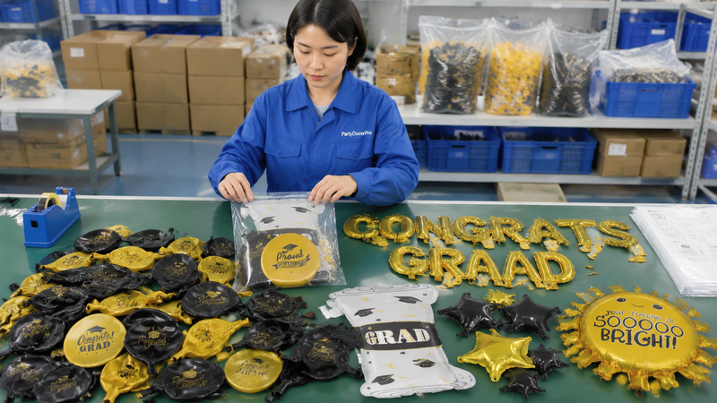 graduation balloons Manufacturing Process 