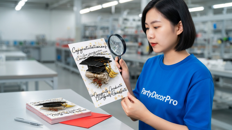 graduation party invite Manufacturing Process 
