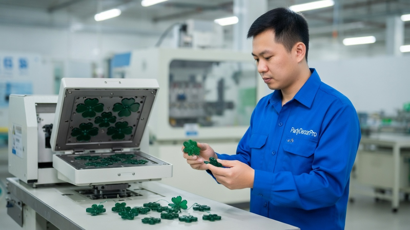 green string lights Manufacturing Process 