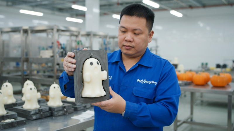halloween candle decorations Manufacturing Process 