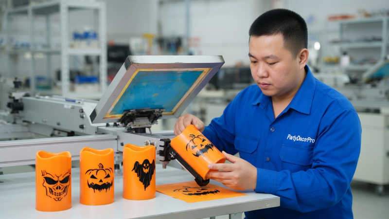 halloween decor candles Manufacturing Process 