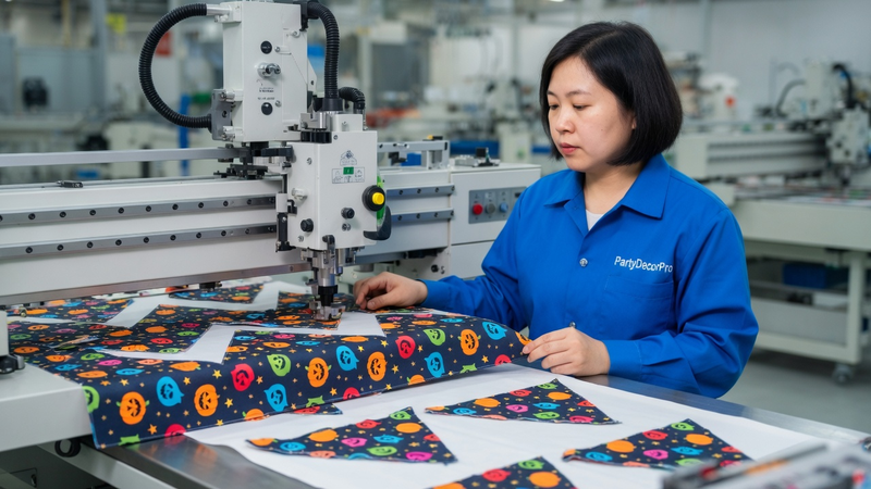 halloween dog bandana Manufacturing Process 