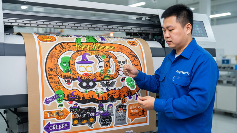 halloween party supplies Manufacturing Process 