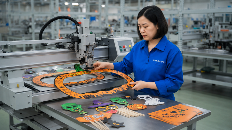 halloween party supplies Manufacturing Process 