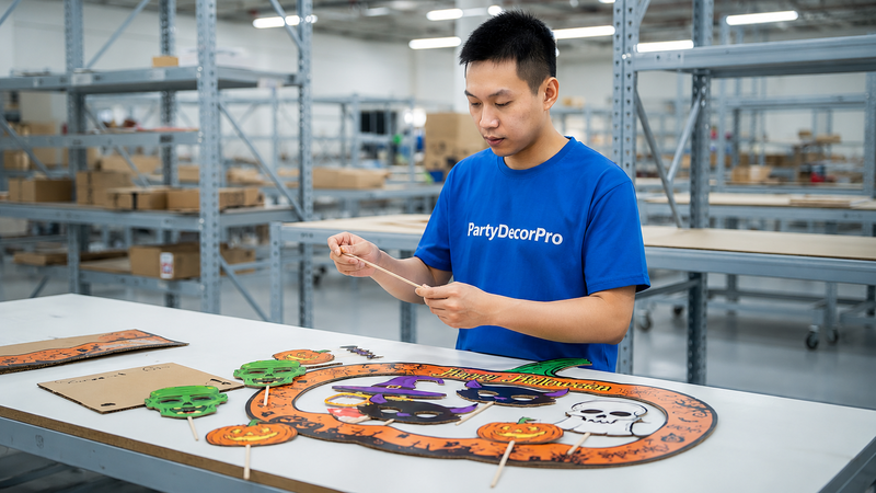 halloween party supplies Manufacturing Process 