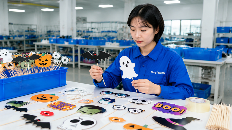 halloween photo booth props Manufacturing Process 