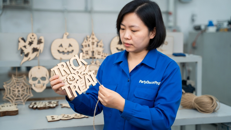 halloween wood crafts Manufacturing Process 