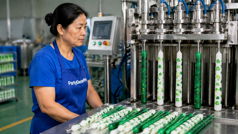 holiday decor candles Manufacturing Process 