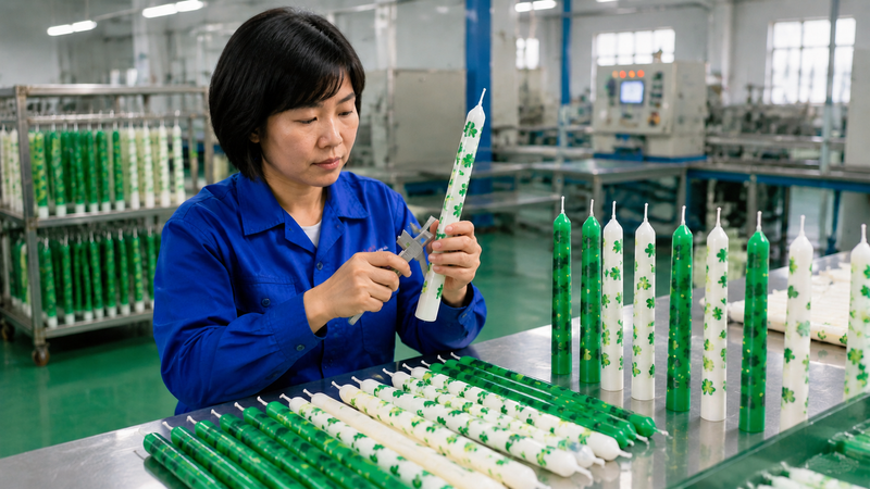 holiday decor candles Manufacturing Process 