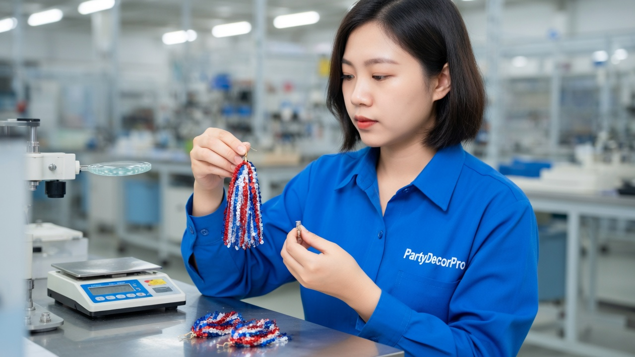 holiday earrings for women Manufacturing Process