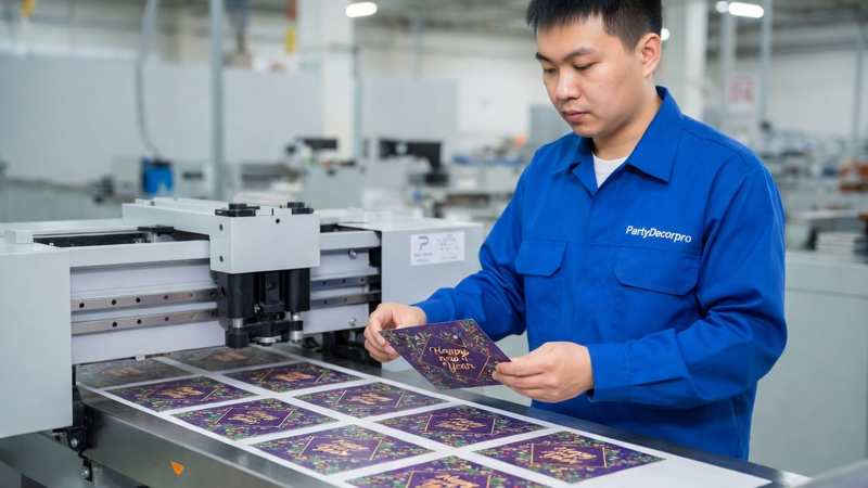 holiday greeting card Manufacturing Process 