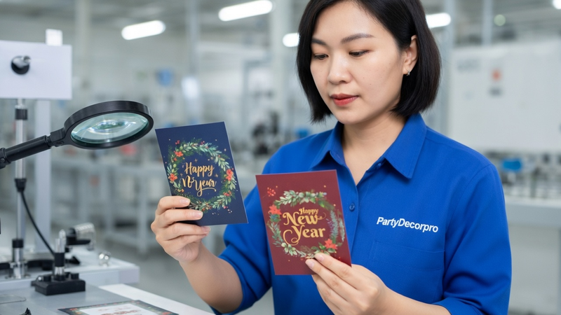 holiday greeting card Manufacturing Process 