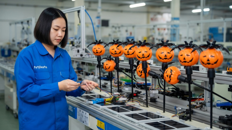 holiday lights outdoor Manufacturing Process 